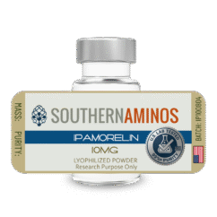 Ipamorelin research peptide vial – Southern Aminos, verified purity and quality