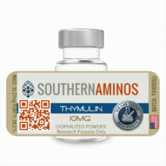 Thymulin research peptide vial – Southern Aminos, independently tested for purity and quality