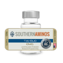 TA-1 research peptide vial – Southern Aminos, independently tested for purity and quality