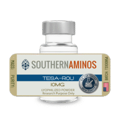TESA-ROU research peptide vial – Southern Aminos, verified purity and quality