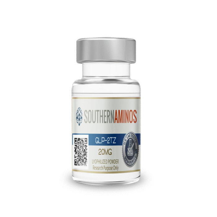 GLP-2TZ research peptide vial – Southern Aminos, verified purity and quality